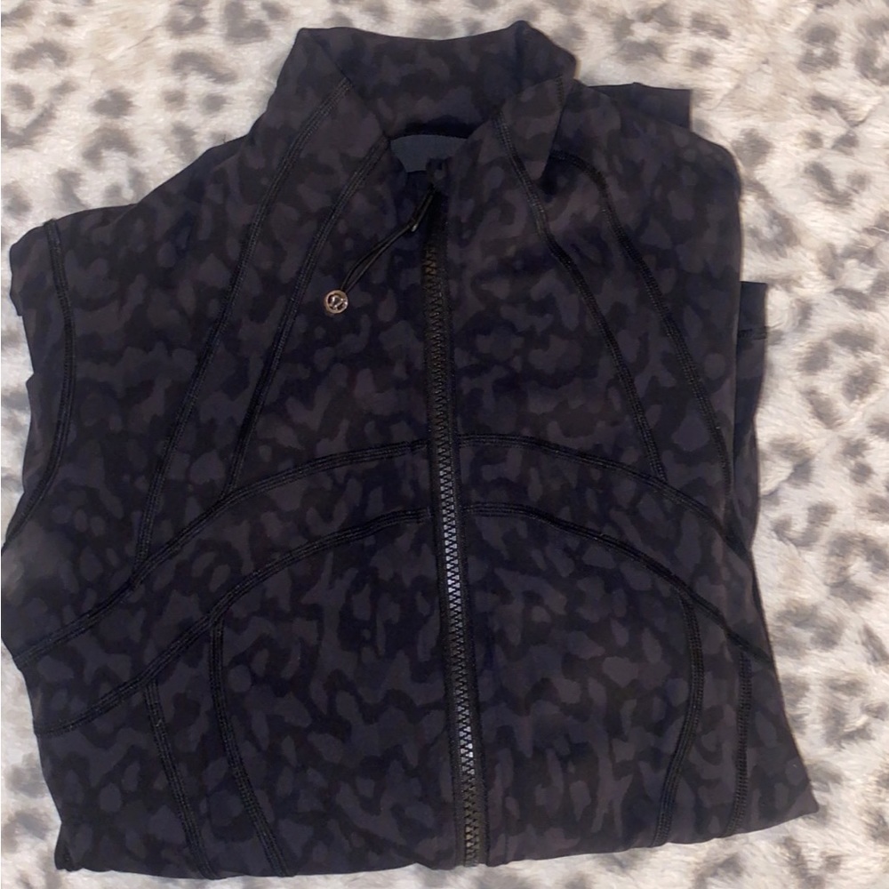 Rare define jacket leopard print